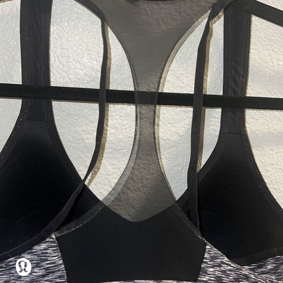 ✨Lululemon Speed Up Heather Grey Sz 4 Bra✨ - Picture 5 of 6
